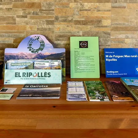 בית נופש M De Puigsec - Mas Rural Al Ripolles *